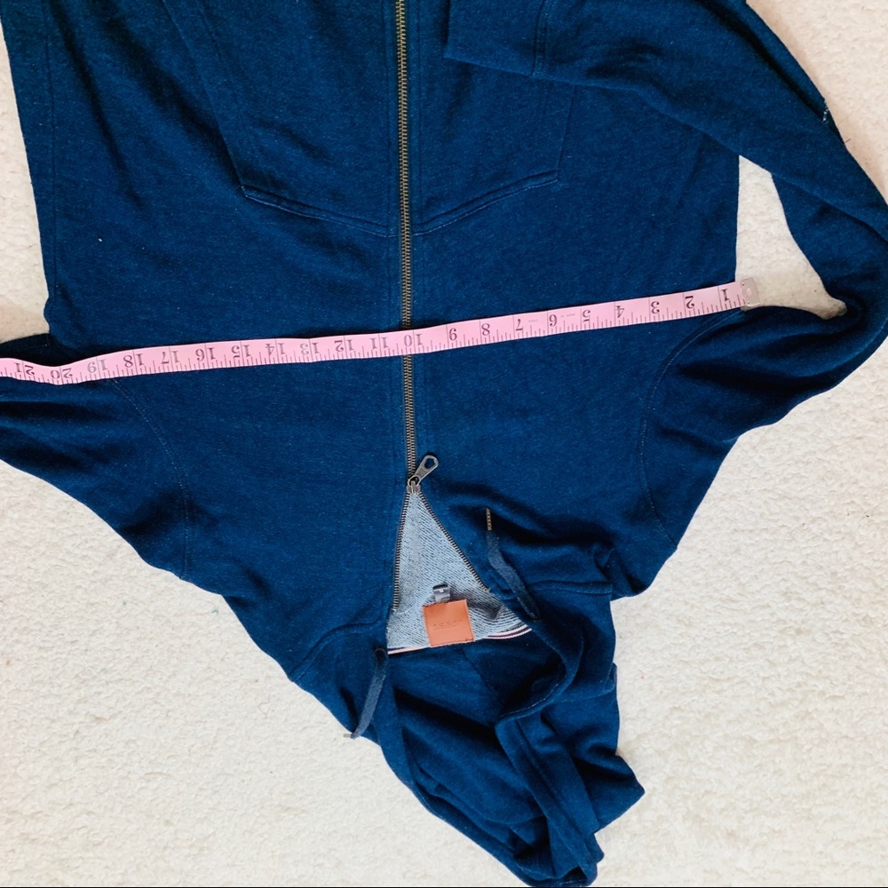 Joe’s jeans men’s navy blue hoodie raw color H - Picture 5 of 7